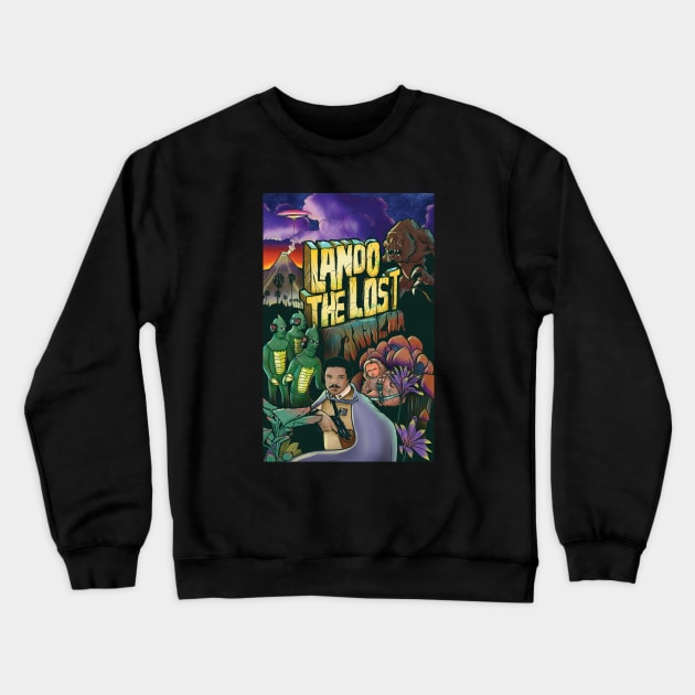 Lando The Lost Crewneck Sweatshirt by jasonwright